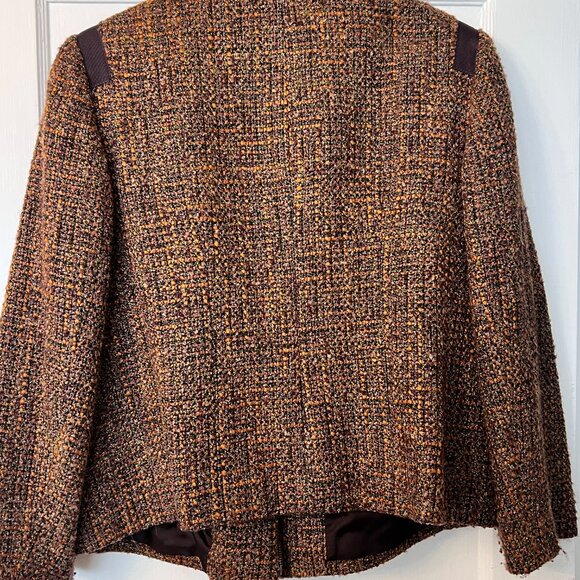 Vintage Jones New York Woman Collection Tweed Blazer • Size 16W - Picture 3 of 6